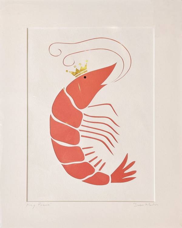 - a , Paper Sculpture by Debs Martin, measuring 37 x 28 cm (H x W) framed at 50 x 43 cm £75